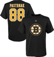 Outerstuff Youth David Pastrnak Black Boston Bruins Player Name & Number T-Shirt