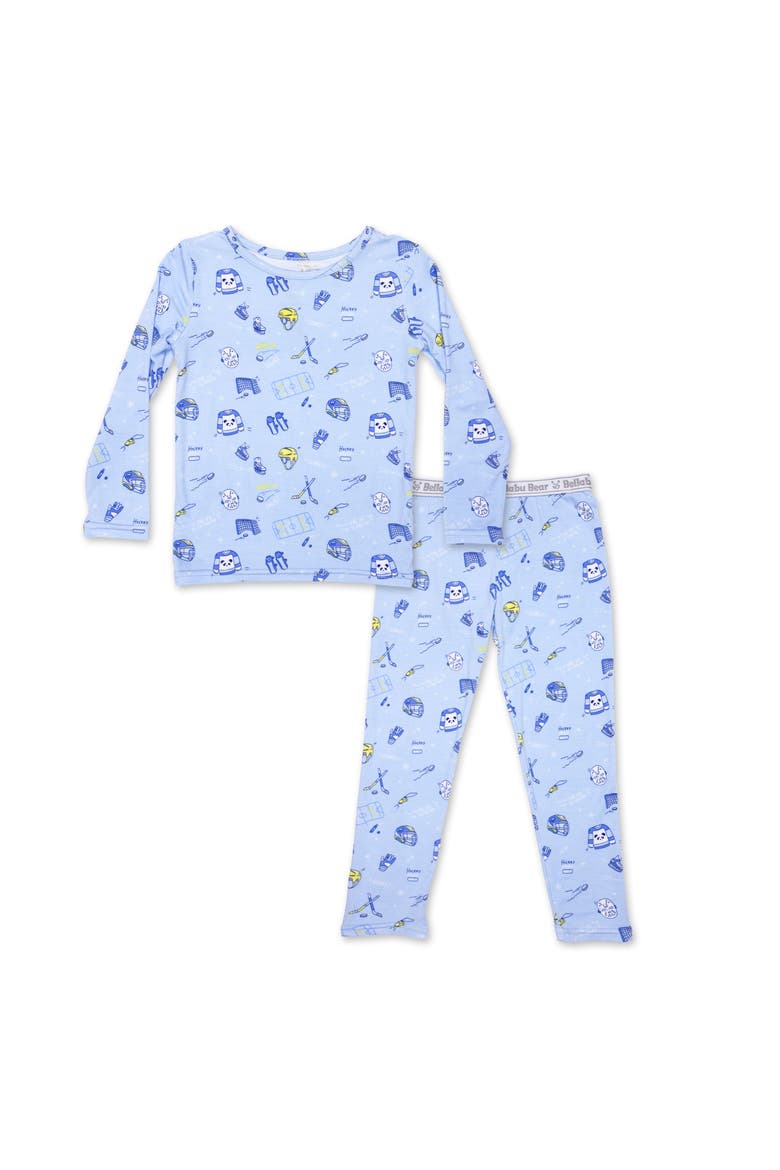 Kids' Hockey Set of 2 Piece Pajamas, Main, color, Hockey