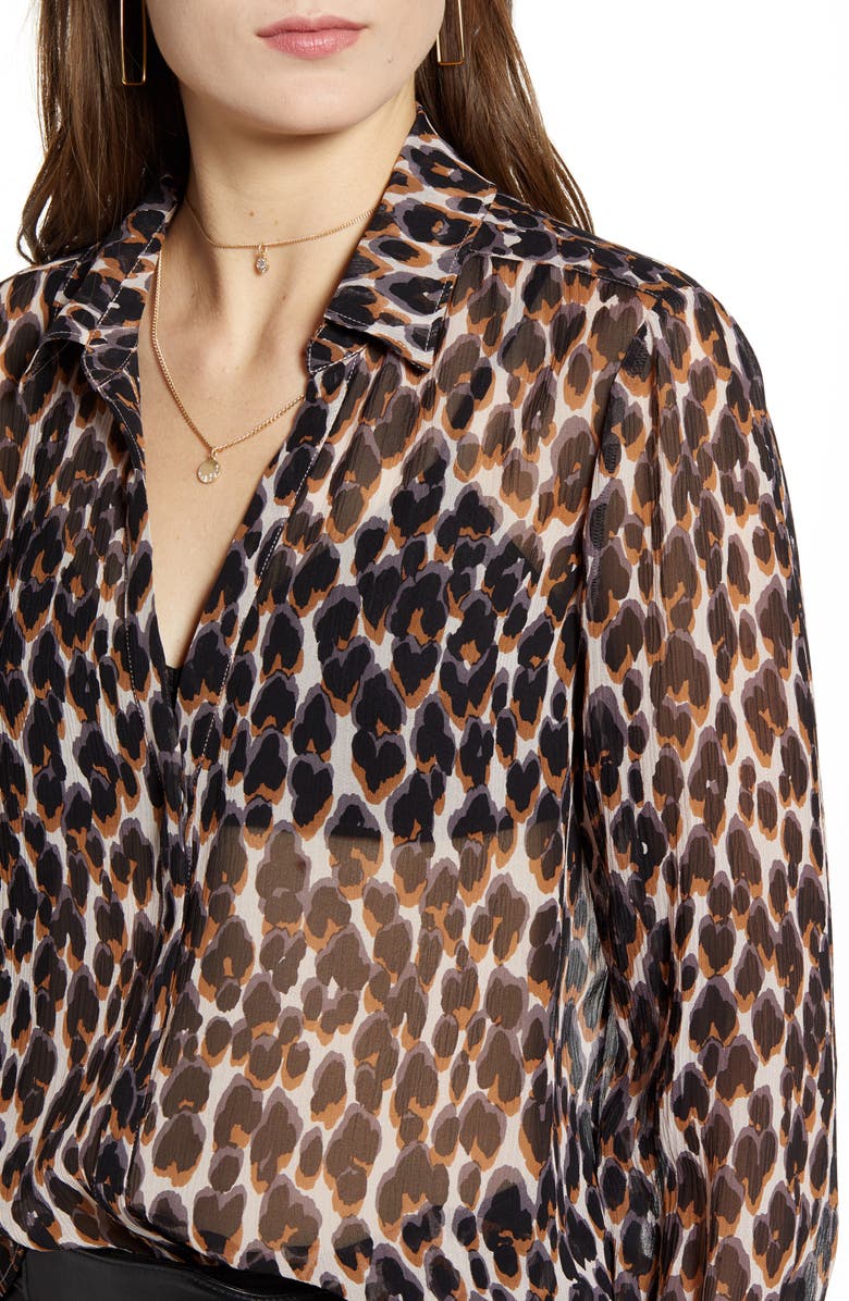 PAIGE Abriana Silk Blouse, Alternate, color,