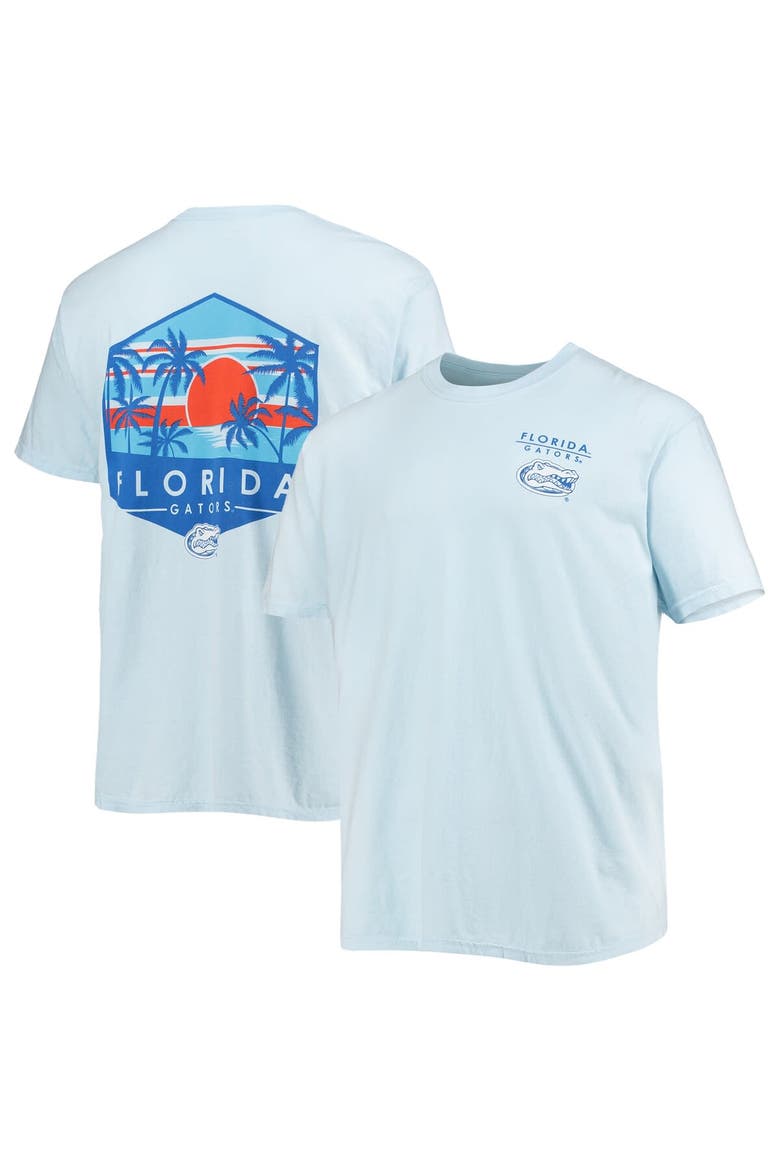 Men's Light Blue Florida Gators Landscape Shield Comfort Colors T-Shirt, Main, color, Light Blue