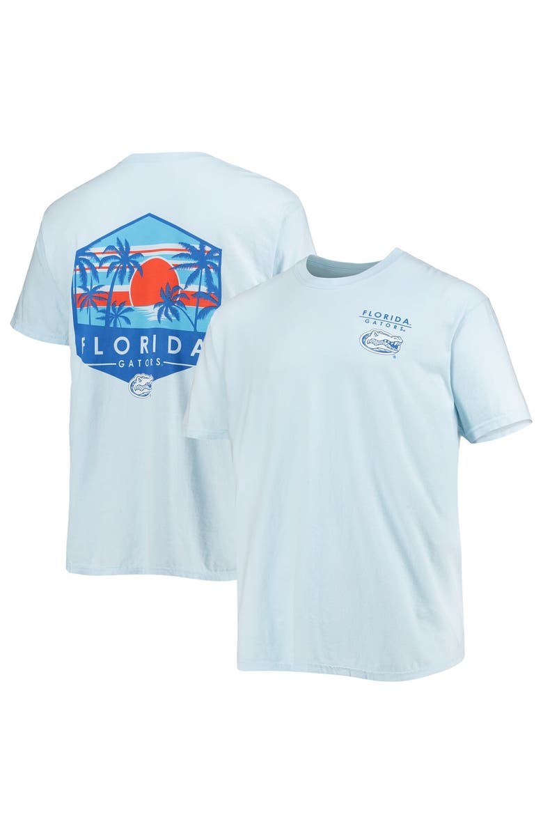 IMAGE ONE Men's Light Blue Florida Gators Landscape Shield Comfort Colors T-Shirt, Main, color, Light Blue