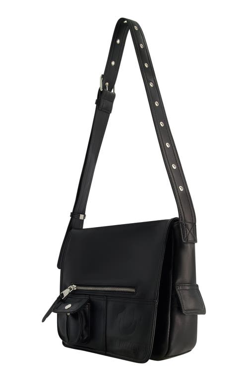 True Religion Classic Messenger Bag In Black