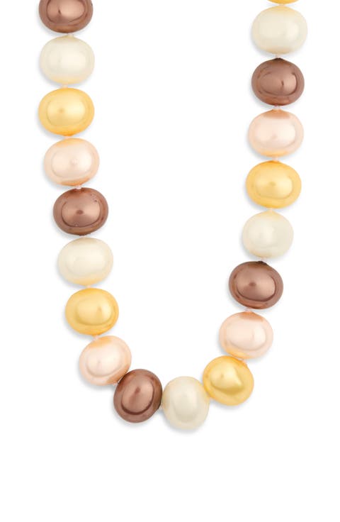 Faux Pearl Necklace