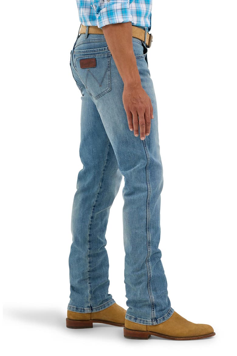 Retro Slim Straight Leg Jeans, Alternate, color, JACKSBORO