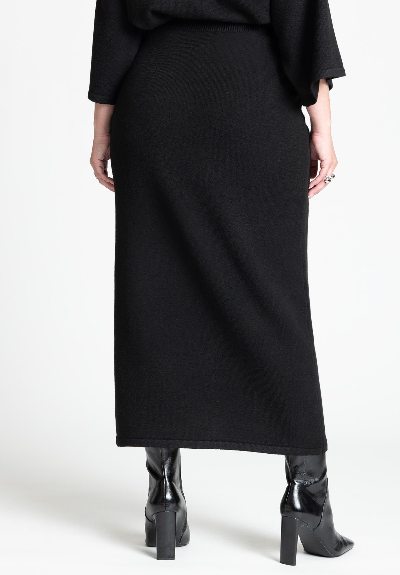 Sweater Maxi Skirt - image 2