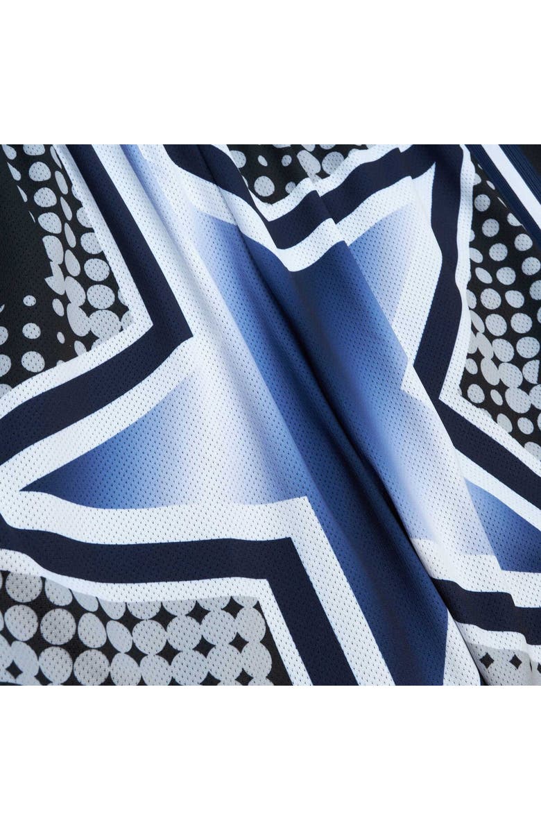 Mitchell & Ness Men's Mitchell & Ness  Black Dallas Cowboys Big Face 7.0 Fashion Shorts, Alternate, color, 