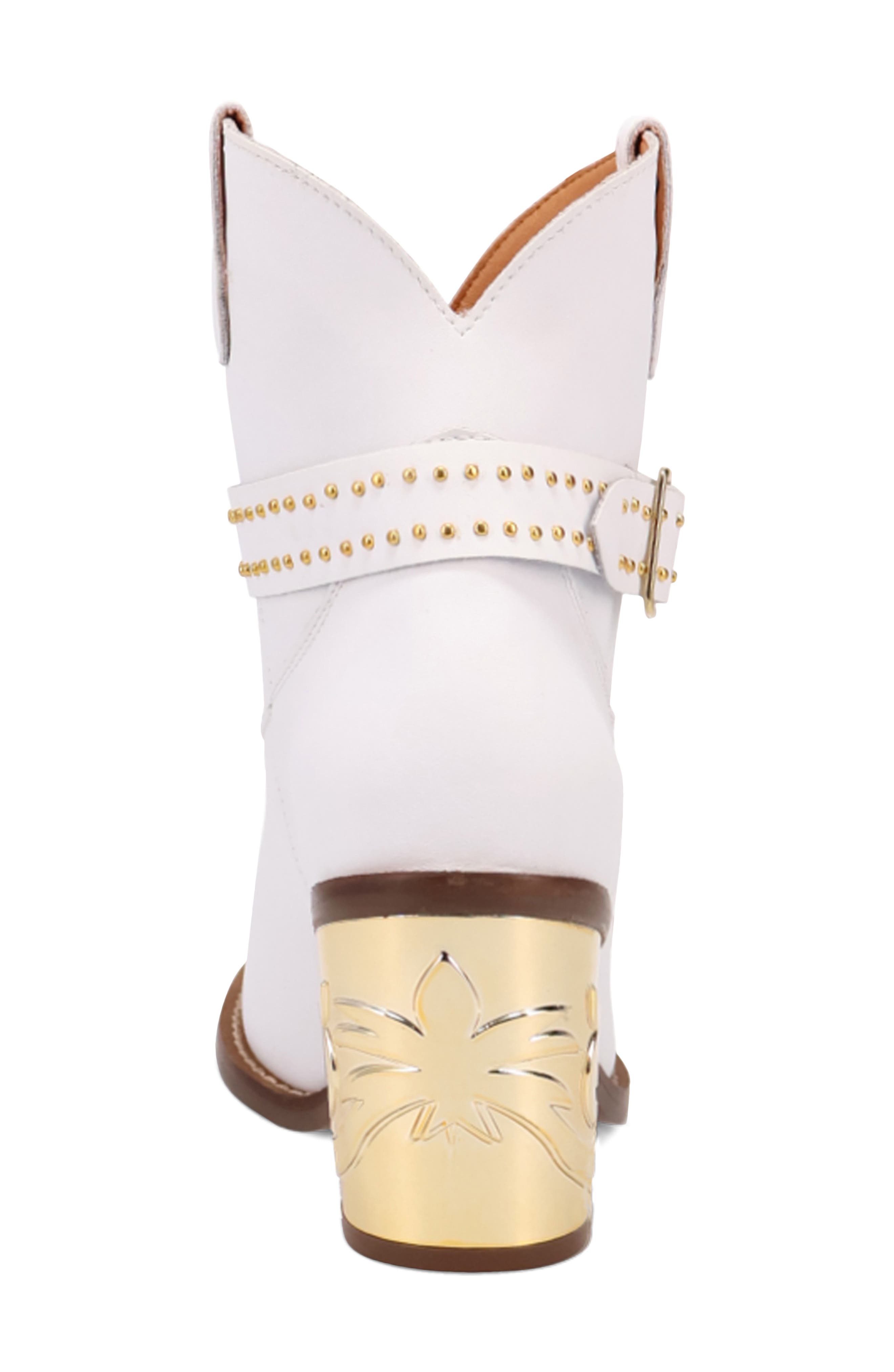 Milano Bootie, Alternate, color, WHITE