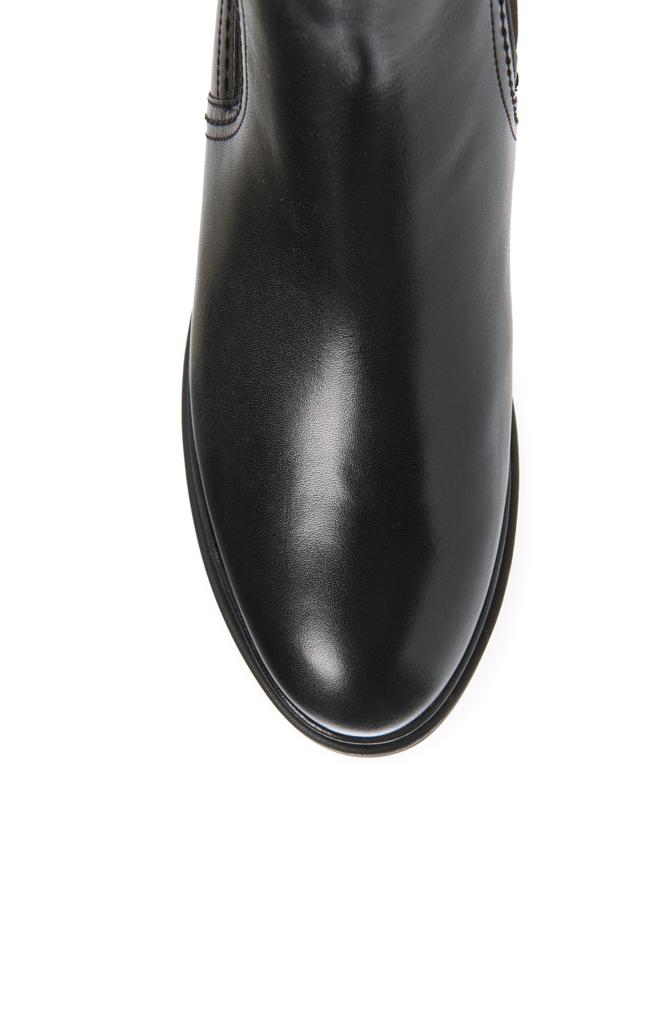 Cherise Waterproof Chelsea Boot, Alternate, color, BLACK LEATHER WP