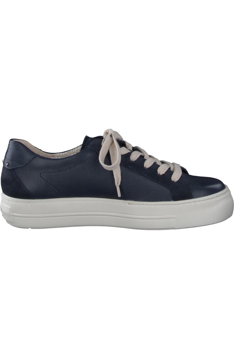 Paul Green Zoom Platform Sneaker, Alternate, color, Space Ivory Combo
