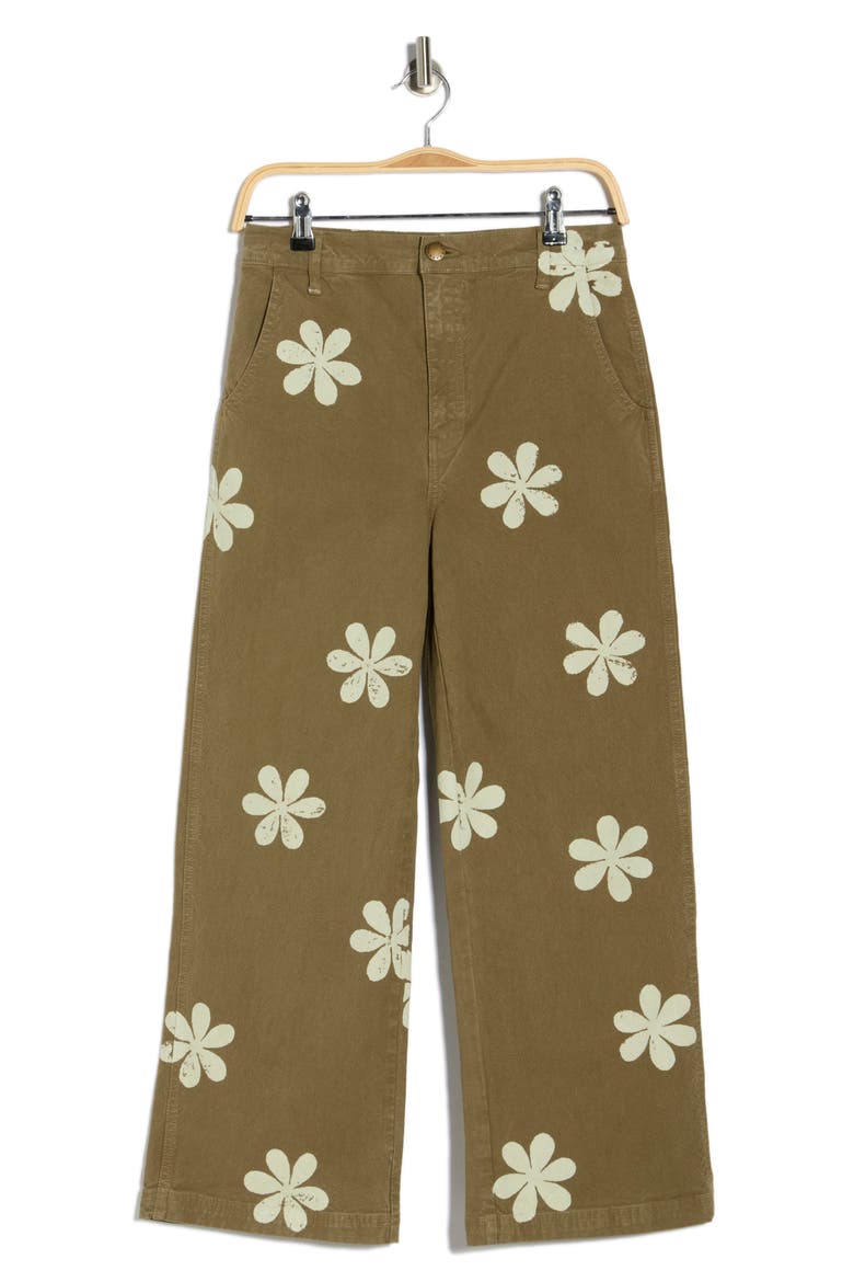 The Painter Pants, Alternate, color, ARMY