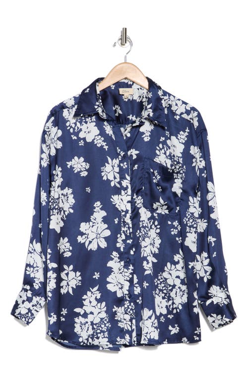 ELAN ELAN PATTERNED COVER-UP TOP 