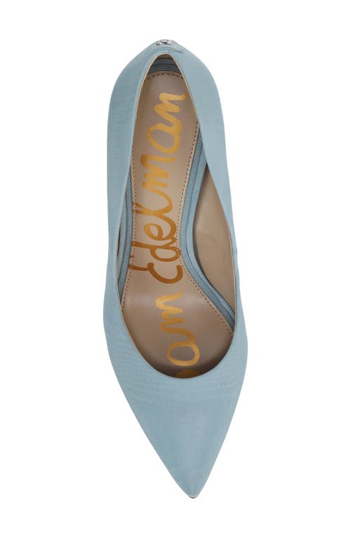 Sam Edelman Hazel Pointed Toe Pump In Blue