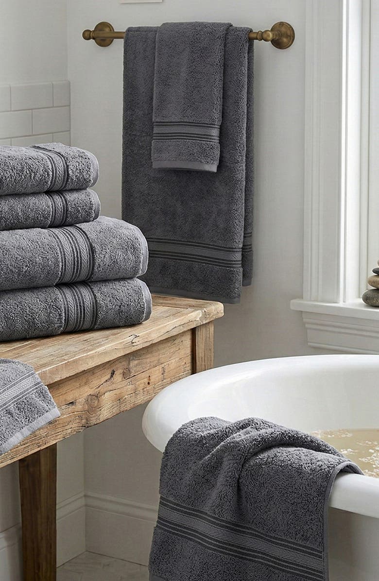Luxury Home 12-Piece Premium Cotton Towel Set, Alternate, color,