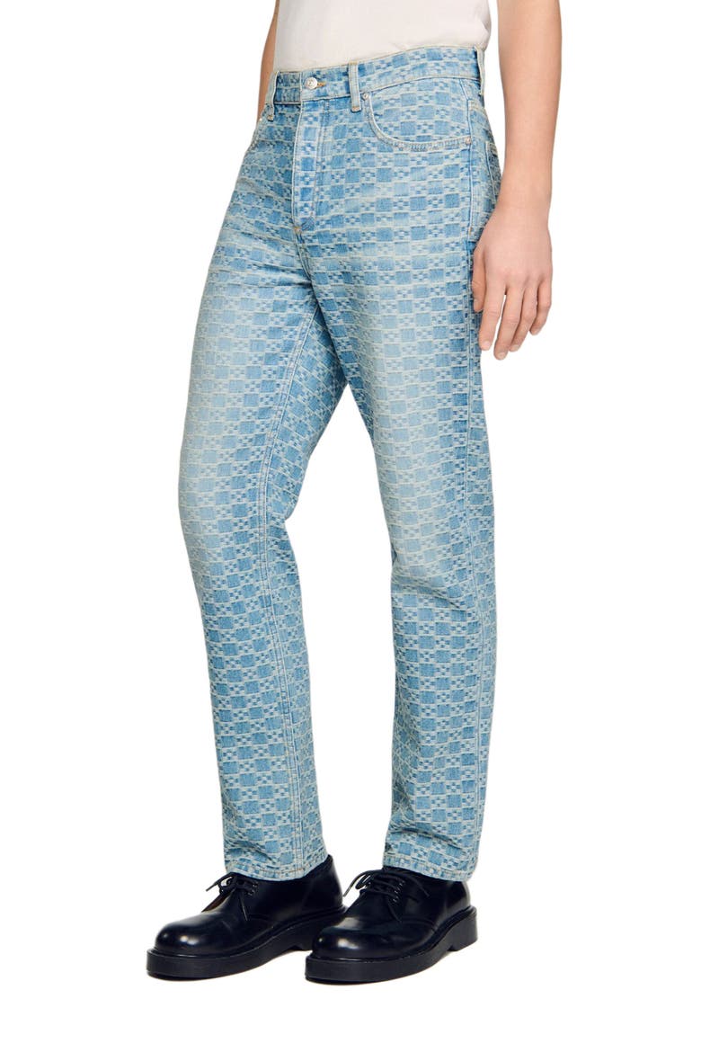 Regular-fit Square Cross jeans, Main, color, Sky blue