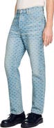 SANDRO Regular-fit Square Cross jeans