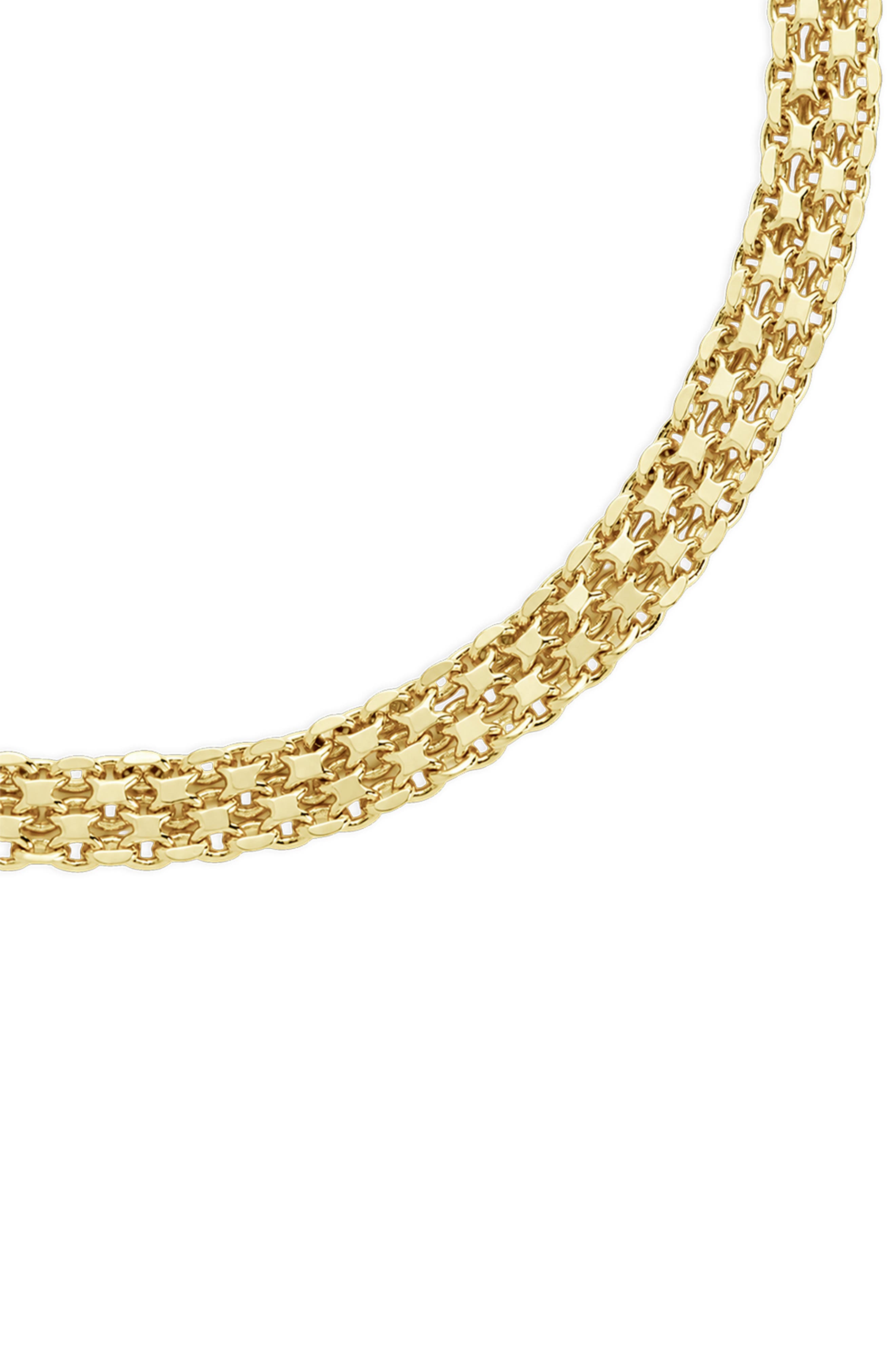 Sterling Forever Textured Rope Chain Bracelet (Women) | Nordstromrack