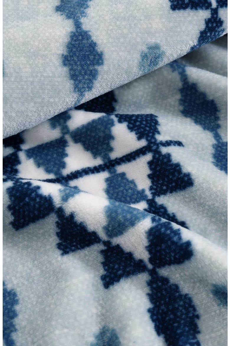 Westin Throw Blanket, Alternate, color, BEIGE/ BLUE