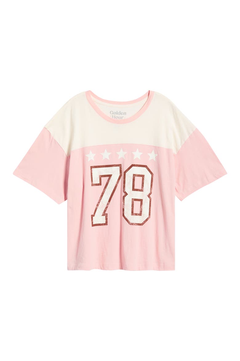 78 Stars Graphic T-Shirt, Alternate, color, LOTUS