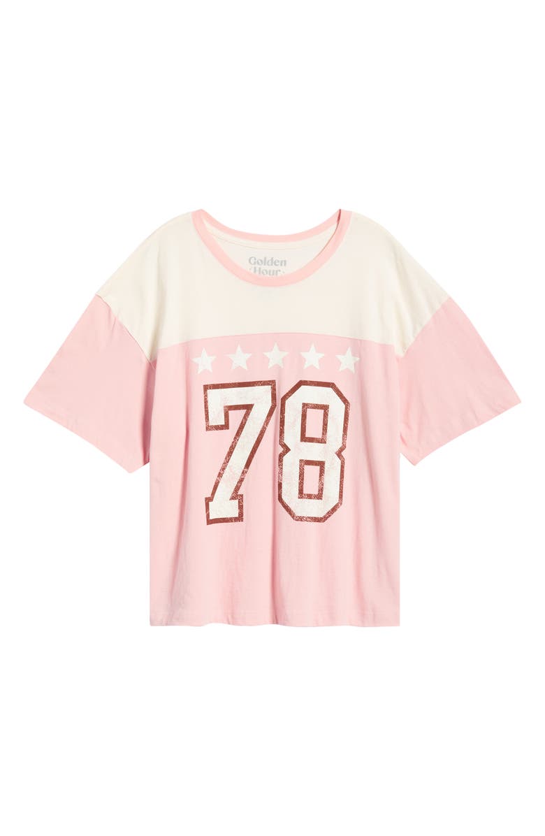 GOLDEN HOUR 78 Stars Graphic T-Shirt, Alternate, color, Lotus