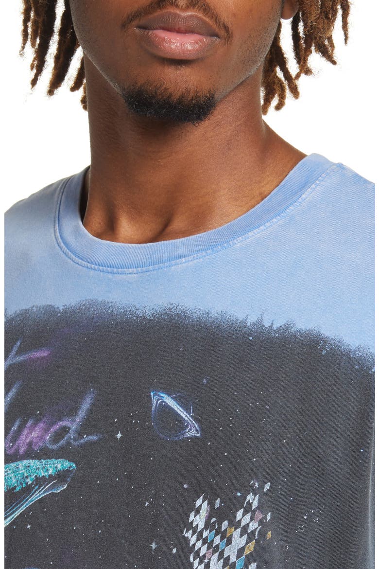 BB Hotel Graphic T-Shirt, Alternate, color, WEDGEWOOD