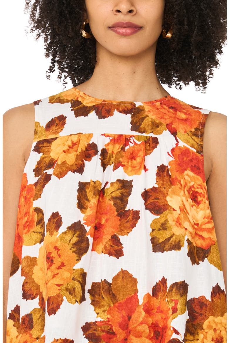 Pleat Back Knit Tank, Alternate, color, ULTRA WHITE