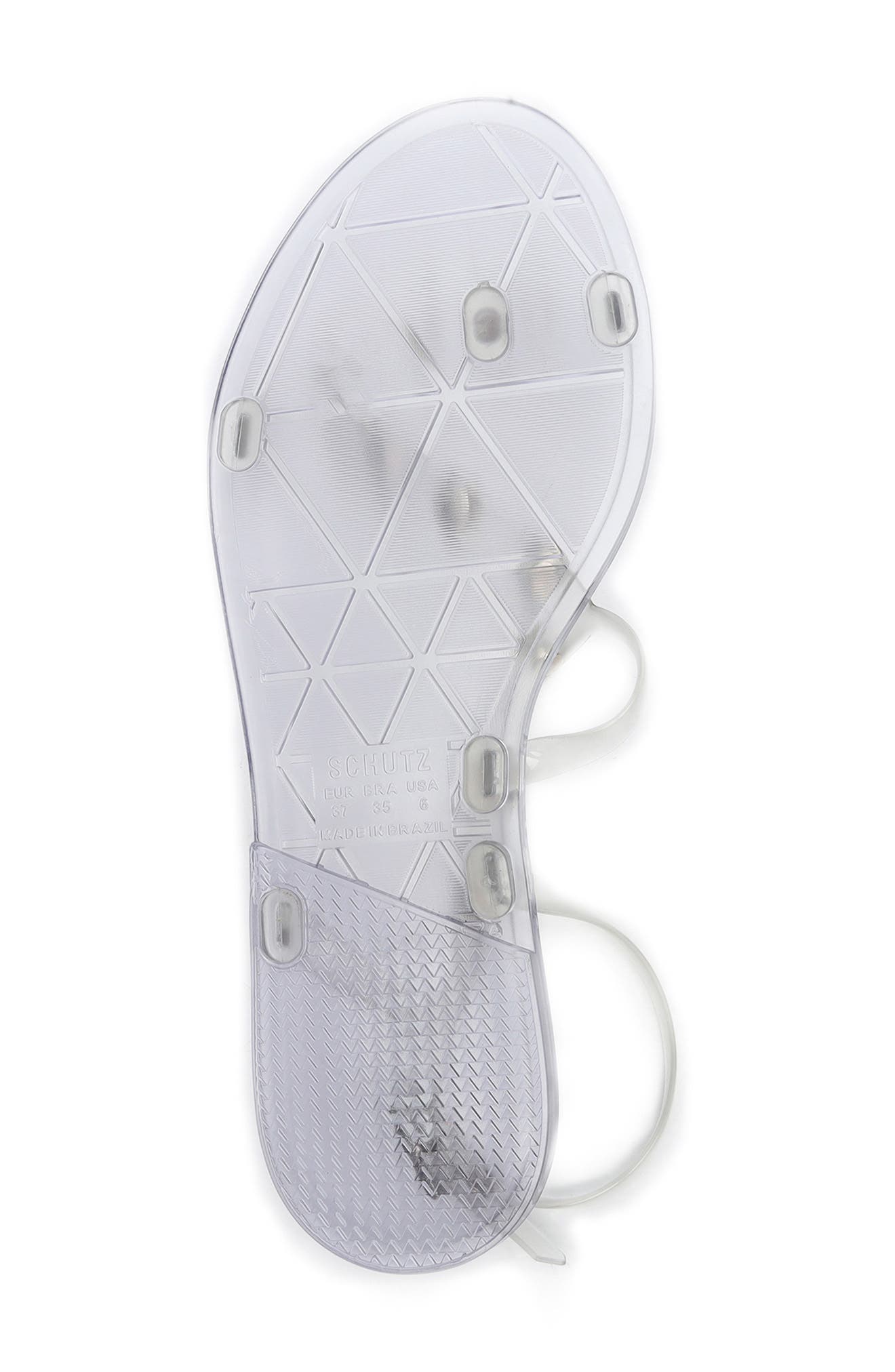 Schutz Bria Crystal Embellished Sandal, Alternate, color, 