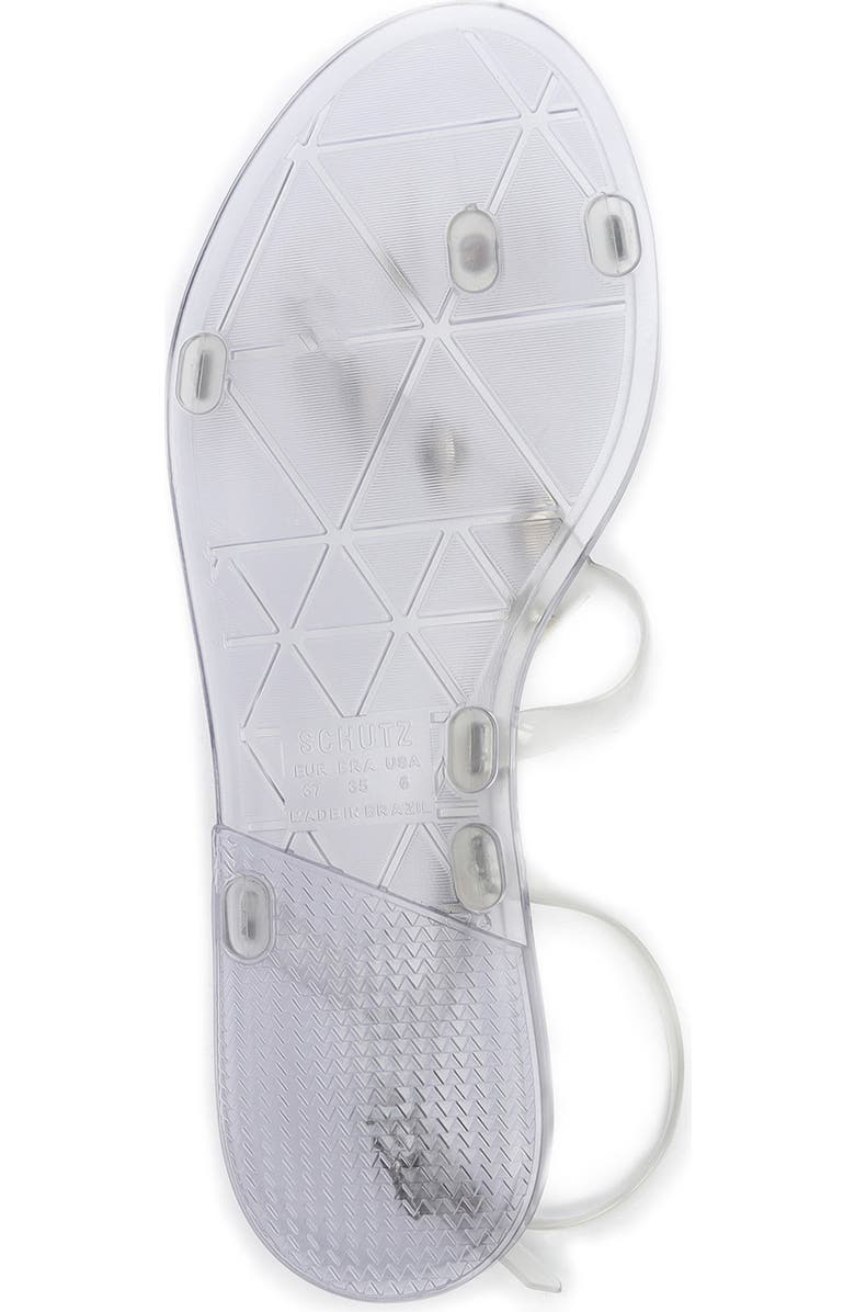 Schutz Bria Crystal Embellished Sandal, Alternate, color,