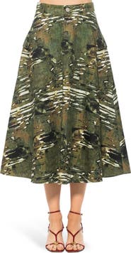 Alexia Admor Avery Cargo Midi Skirt