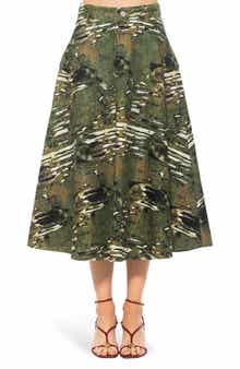 Alexia Admor Avery Cargo Midi Skirt