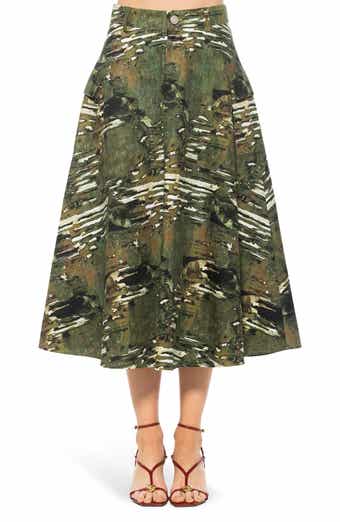 Avery Cargo Midi Skirt