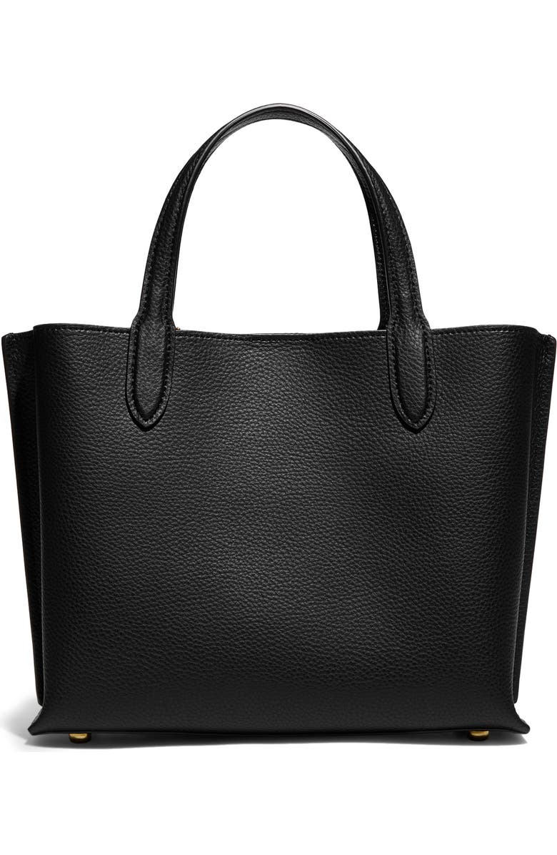 COACH Willow 24 Leather Tote, Alternate, color,