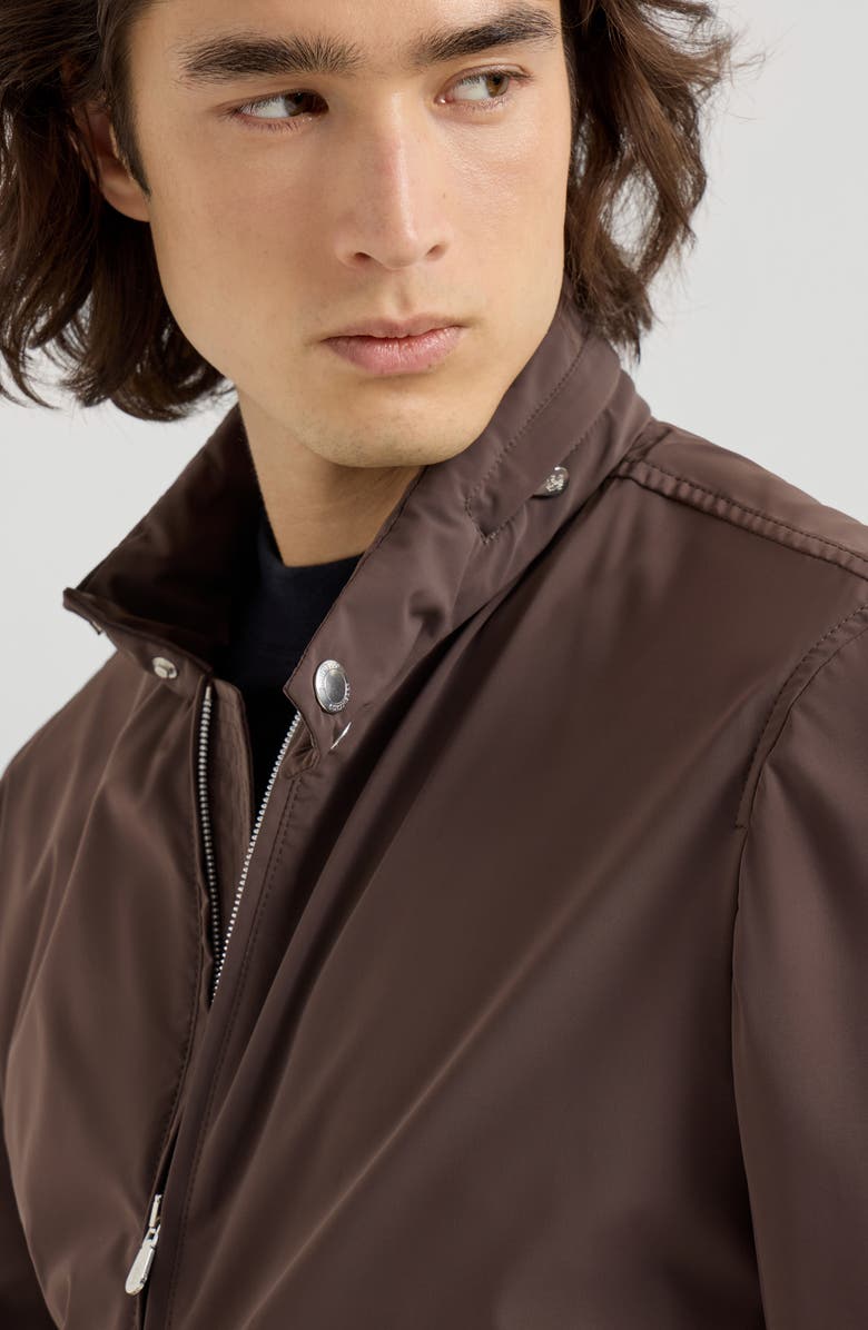 Brunello Cucinelli Nylon jacket, Alternate, color, Hazelnut