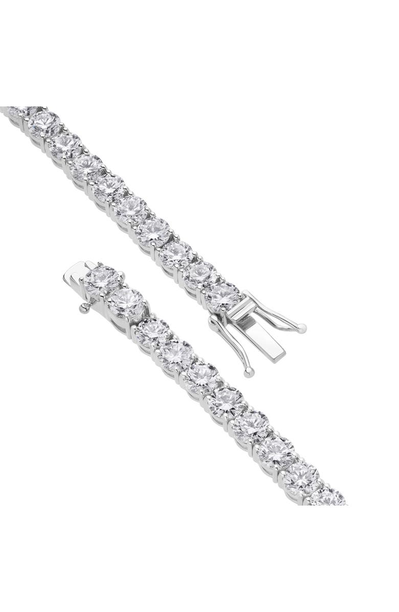 LuvMyJewelry 15Luv 10K Gold Lab Grown Diamond Tennis Bracelets - 18.9 Carats, Alternate, color, 10K White Gold