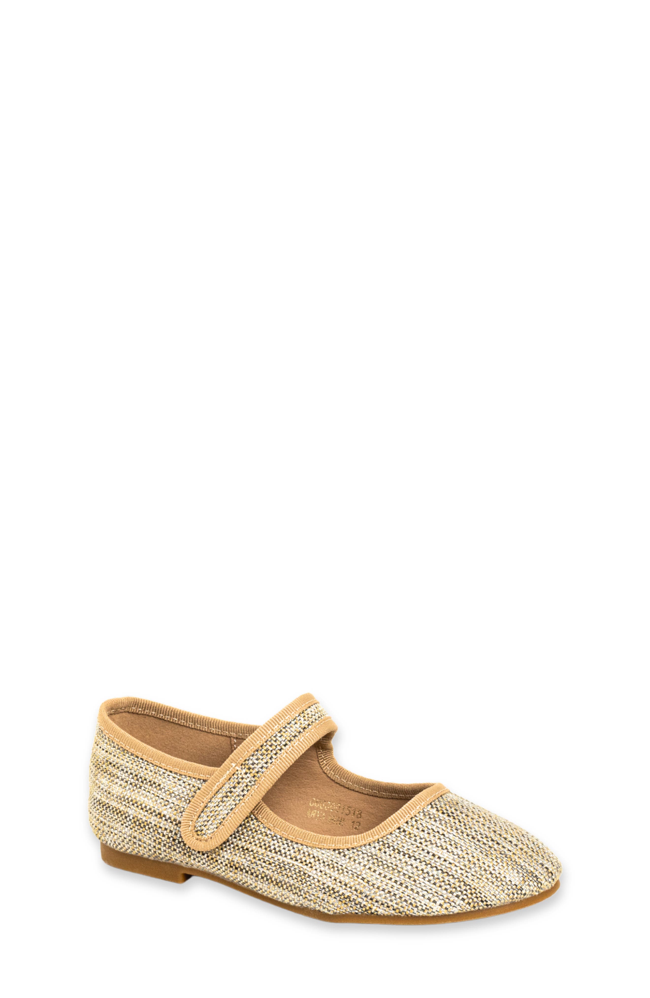 SHUSHOP Kids' Arya Mini Metallic Mary Jane