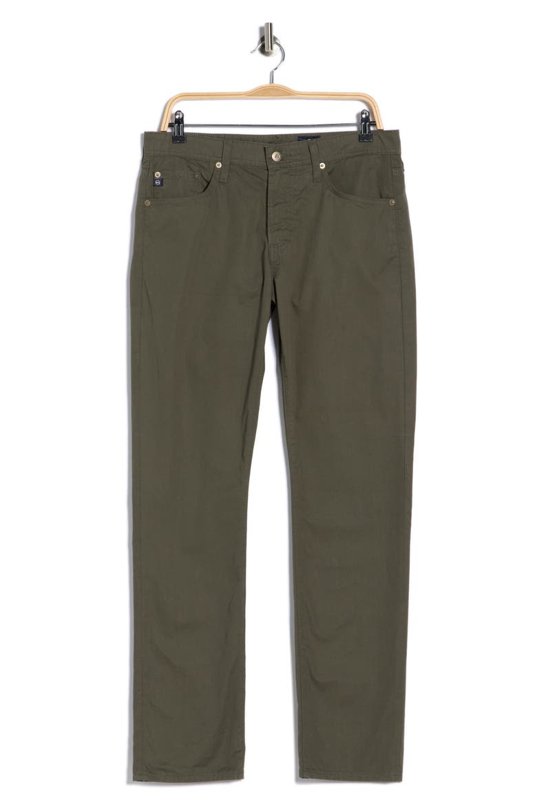Everett Slim Straight Leg Pants, Alternate, color, ARMORY GREEN