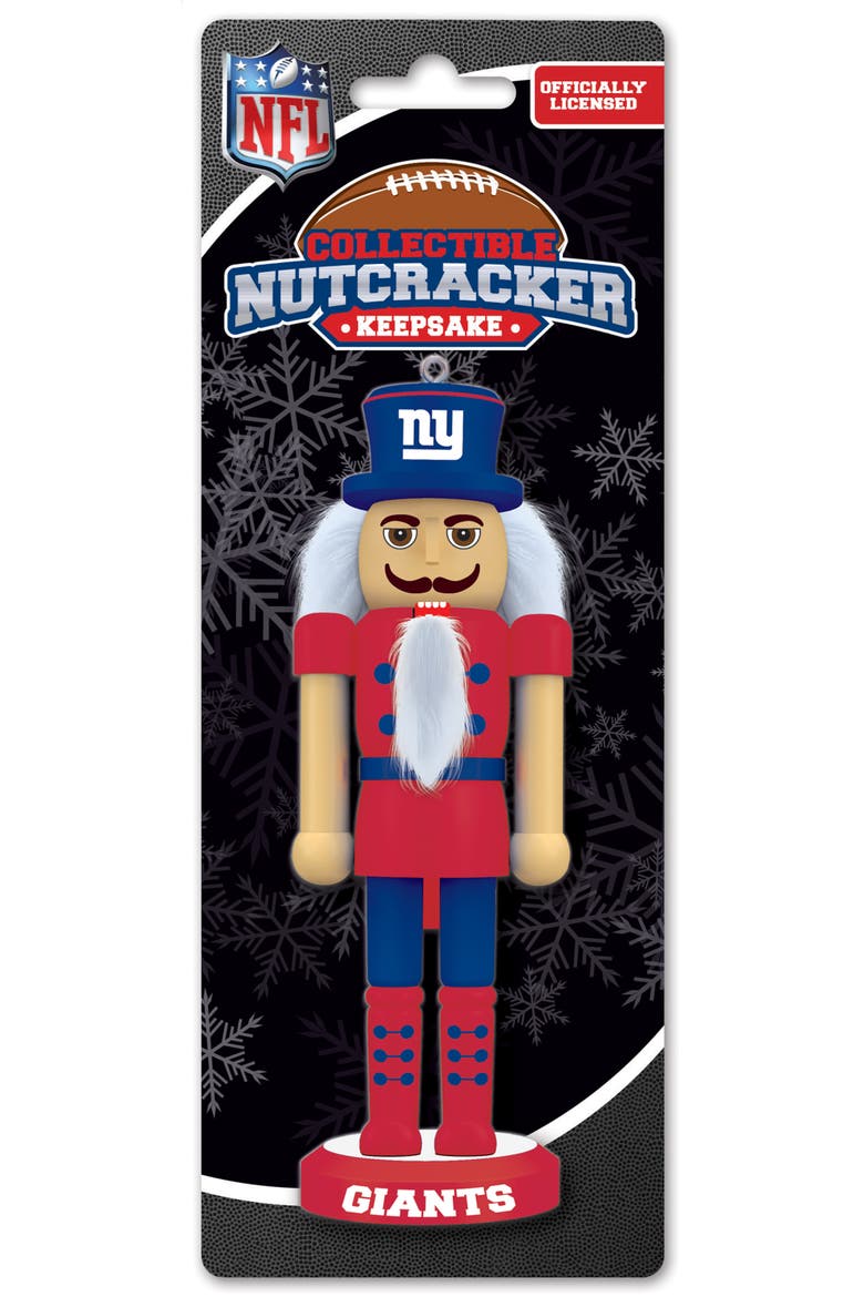 New York Giants Keepsake Nutcracker, Alternate, color, Multicolor
