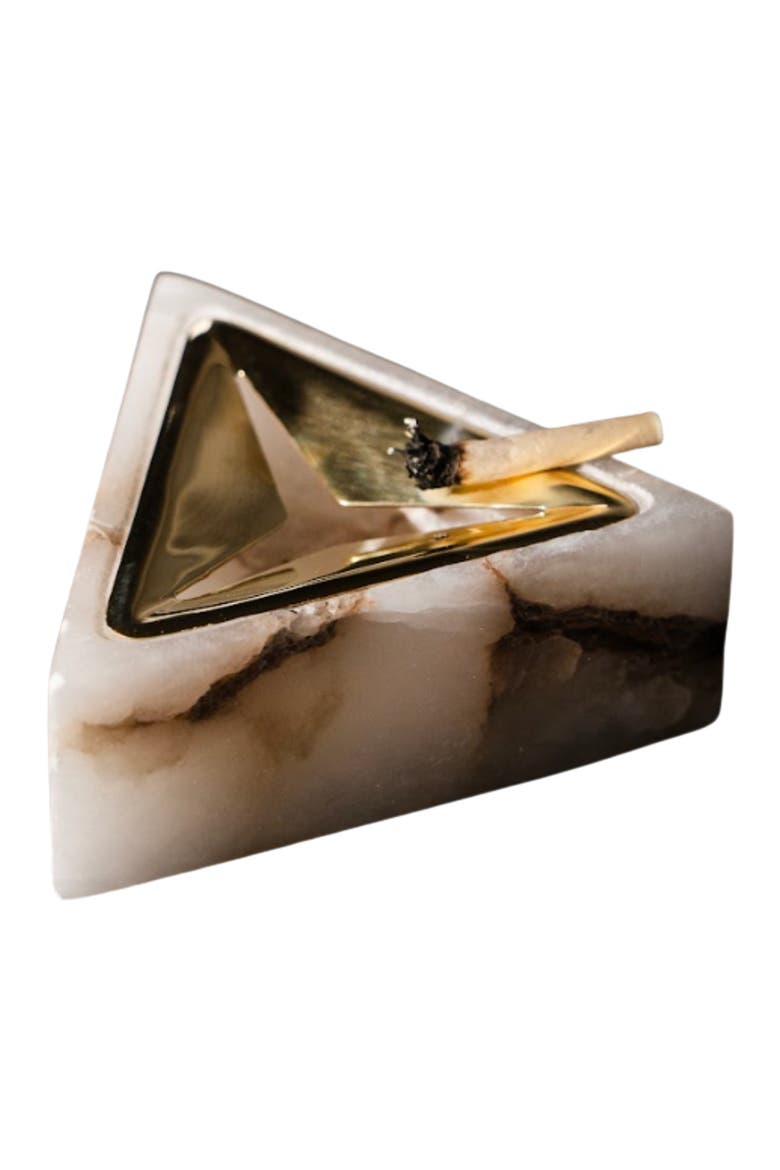 Starfall Ashtray, Alternate, color, Natural