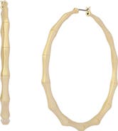 AllSaints Large Angular Hoop Earrings
