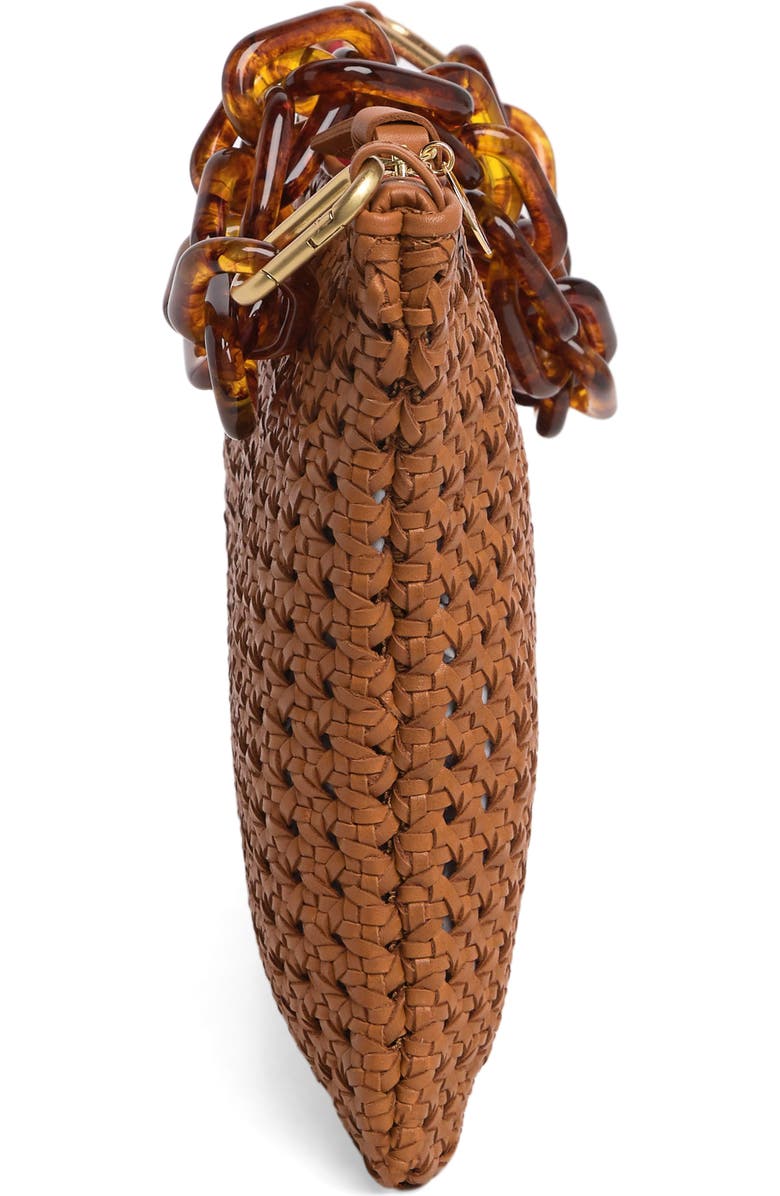 Clare V. Woven Flat Clutch, Alternate, color,