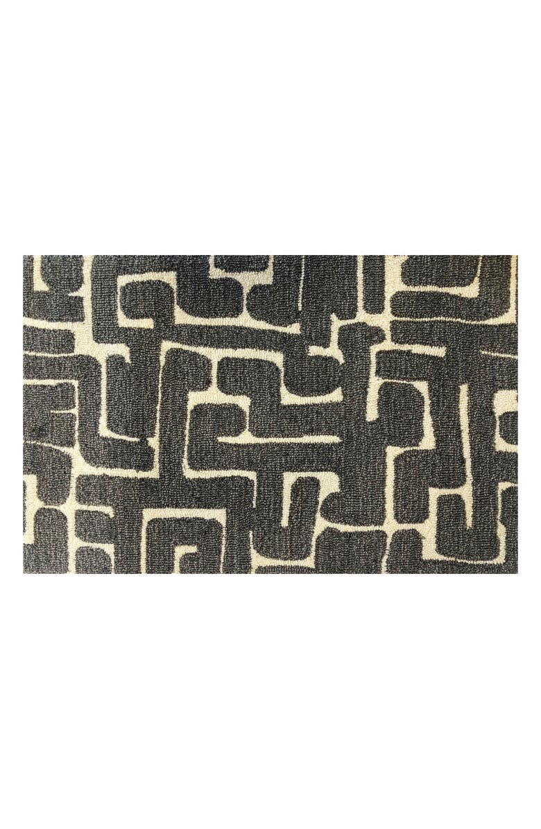 R16 HOME Lira Geometric Doormat, Main, color,