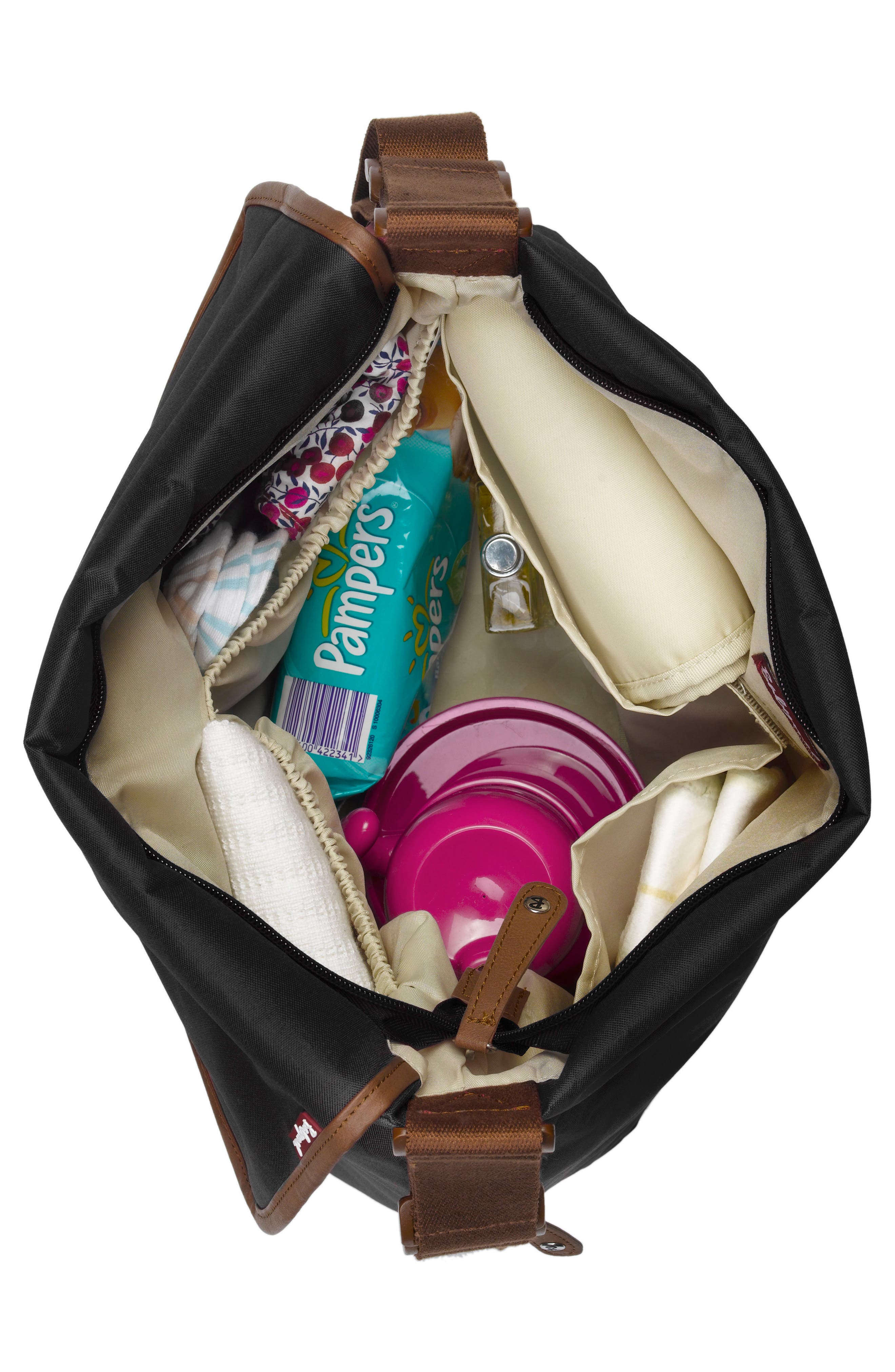 Babymel 'Satchel' Diaper Bag, Alternate, color, 