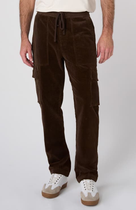 Corduroy Cargo Joggers
