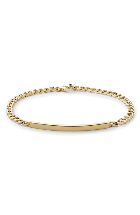 Men's ID Chain Bracelet