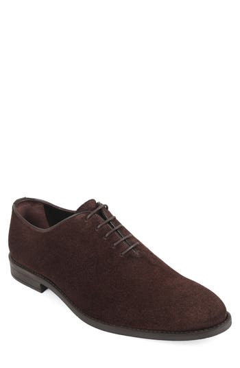 Macnola Arizona Wholecut Oxford In Burgundy