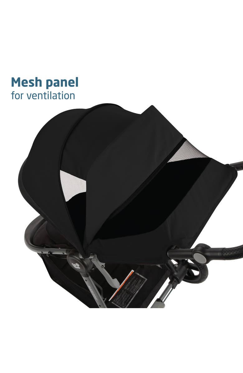 Maxi-Cosi<sup>®</sup> Gia XP Luxe 3-Wheel Stroller & Mico Luxe Infant Car Seat Travel System, Alternate, color, Midnight Black