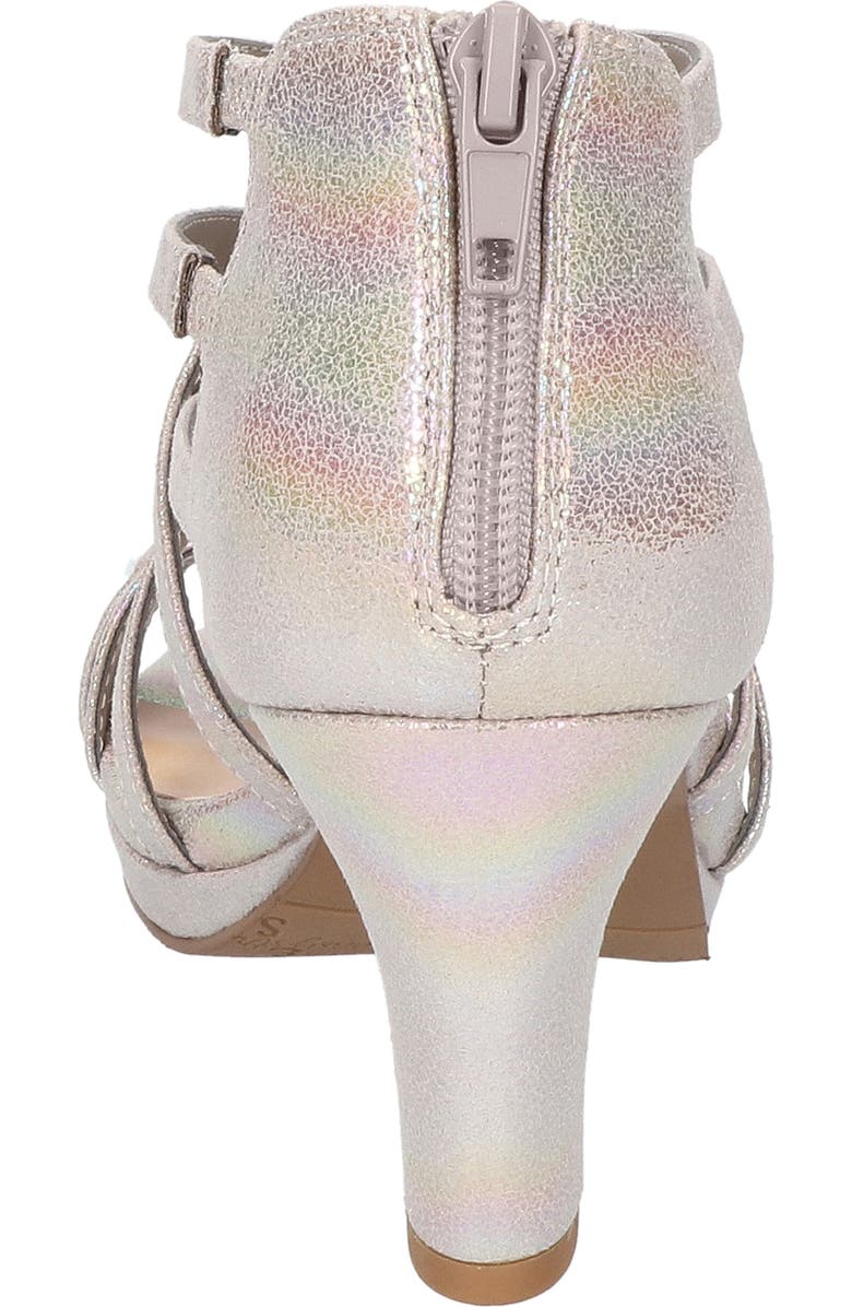 EASY STREET Bee Cage Sandal, Alternate, color, Natural Iridescent