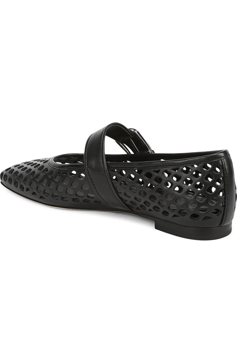 Vince Daniela Perforated Mary Jane Flat, Alternate, color, Black