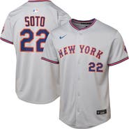 Nike Youth Nike Juan Soto Gray New York Mets Limited Player Jersey