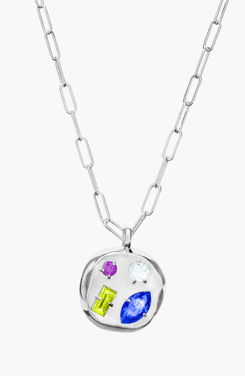 Birthdate Co. The September Birthdate Silver Pendant In September 27th - Silver
