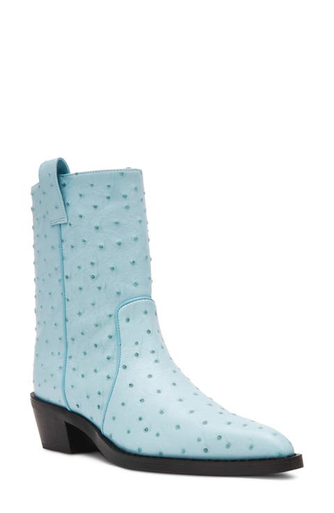 Vinny Leather Western Bootie